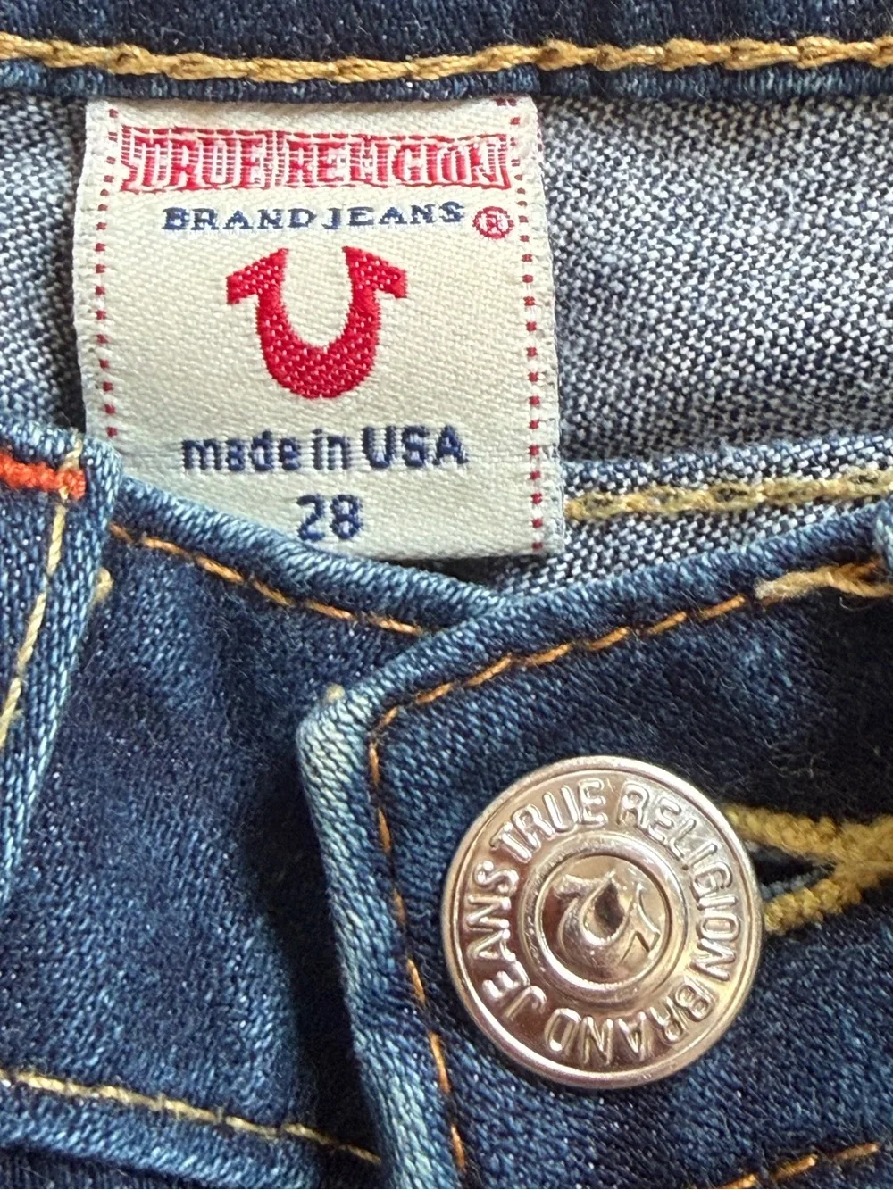 EUC True Religion Julie Jeans. Women's Size: 28.